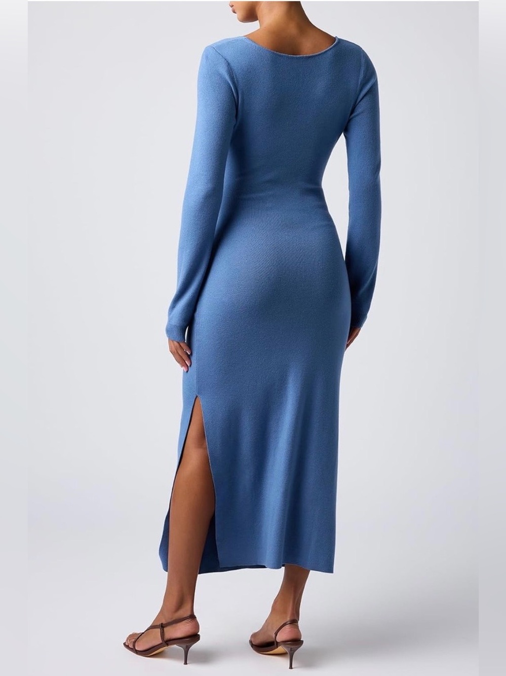 Lulus Women's Harlan Midi Sweater Dress - Picture 2 of 10